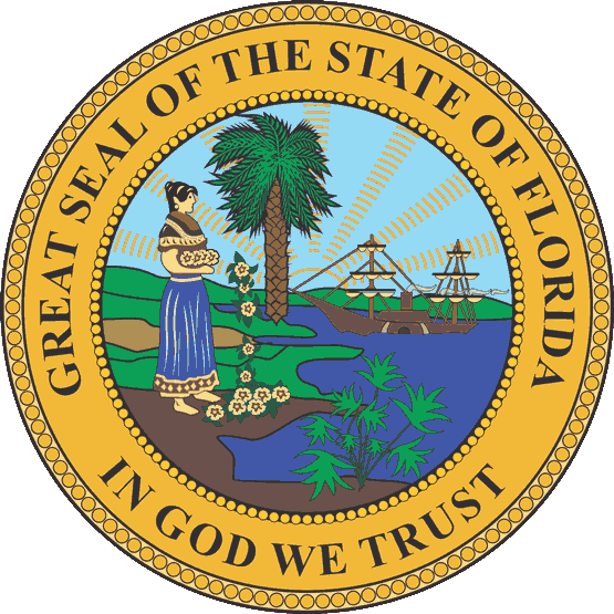 Great Seal of Florida In God We Trust