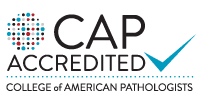 CAP Accredited. College of American Pathologists